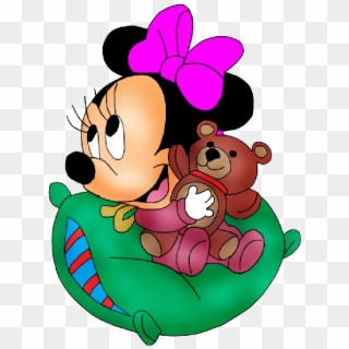 Baby Minnie Mouse Cartoon Clipart Png Minnie Mouse - Baby Minnie Mouse Sad, Transparent Png
