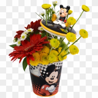 Mickey's Toothbrush Garden Mickeys Toothbrush Holder - Disney Flowers For Cemetery, HD Png Download