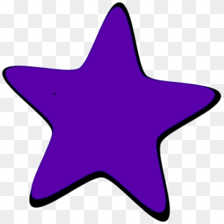 Purple Star Clip Art At Clker - Purple Stars, HD Png Download
