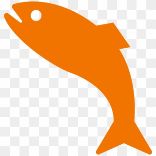 How To Set Use Orange Jumping Fish Svg Vector, HD Png Download