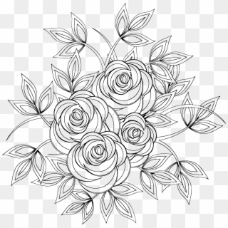 2400 X 2378 2 - Colour Drawing In Flower, HD Png Download