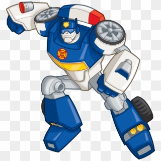 Bumblebee Clipart Rescue Bot - Transformers Rescue Bots Chase Png, Transparent Png