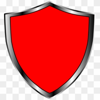 Small - Red And Black Shield, HD Png Download