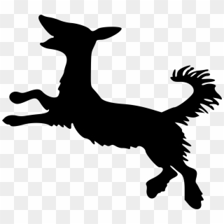Dog Silhouette 2 Icons Png - Arthur Rackham Dog Silhouettes, Transparent Png