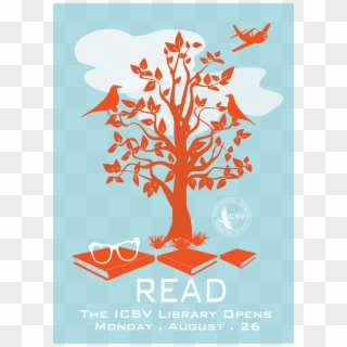 Library Opens Final Poster-01 - Poster On Library, HD Png Download