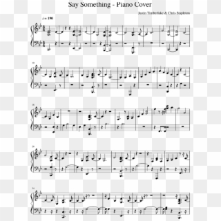 Justin Timberlake Sheet Music For Piano Download Free - Dancing Line The Spring Sheet Music, HD Png Download