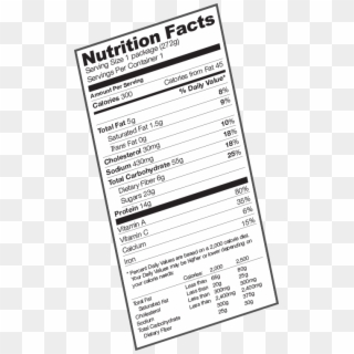 Use These Interactive Fda Fact Sheets To Learn More - Food Label Nutrition Facts Scripps, HD Png Download
