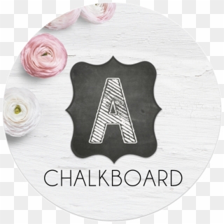 Chalkboard Banner Letters - Banner Design Printable, HD Png Download