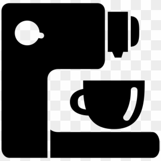 Png File Svg - Coffee Machine Icon Png, Transparent Png