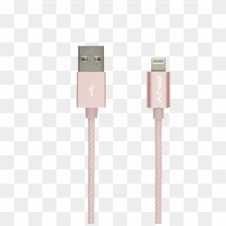 Rose Gold Braided Lightning Cable 4ft/1,20mrose Gold - Cabo Iphone Iwill, HD Png Download