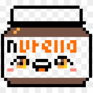 Nutella Pixel Art , Png Download - Barattolo Nutella In Pyssla, Transparent Png