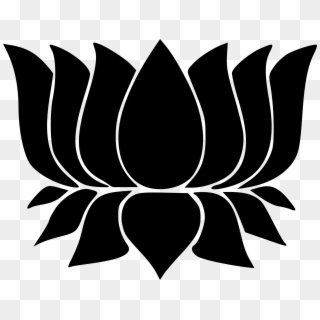 Big Image - Hindu Symbols Lotus Flower, HD Png Download