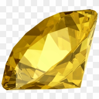 Yellow Sapphire Transparent Image - Diamond, HD Png Download