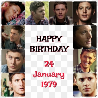 Happy Birthday Dean Winchester - Collage, HD Png Download