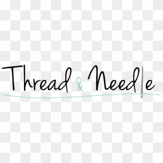 Thread And Needle Logo - Thread The Needle Logo, HD Png Download
