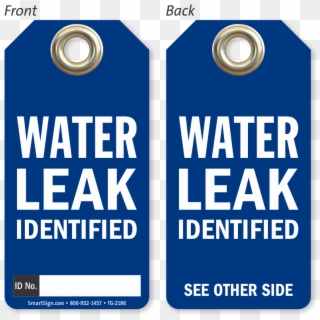 Water Leak Identified Tag - Circle, HD Png Download
