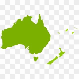 Vaping Laws In Oceania - Australia Map, HD Png Download