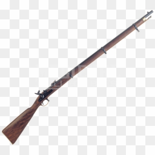 Black 1853 Civil War Enfield Rifle Musket - Things Fall Apart Gun, HD Png Download