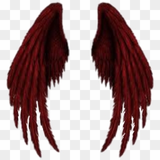 #wings #demon #angel #angelwings #demonwings #demonic - Ala De Angel Negro Png, Transparent Png