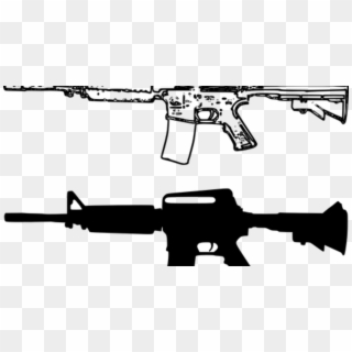 Assault Rifle Clipart, HD Png Download