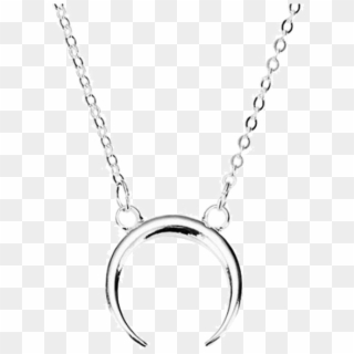 Double Horn Necklace Bohomoon - Locket, HD Png Download