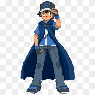 Pkmn Fan Artwork - Ash Ketchum New Outfit, HD Png Download