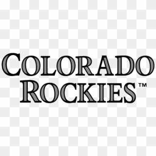 Colorado Rockies Logo Font - Colorado Rockies Logo Png, Transparent Png