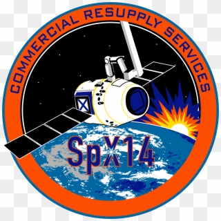 Spacex Crs-14 Patch, HD Png Download