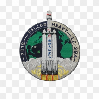 Falcon Heavy Mission Patch, HD Png Download