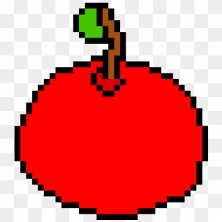 Apple With A Neat Black Outline And A Very Very Very - Pixel Art Planet Png, Transparent Png