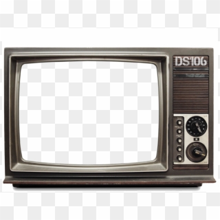 Old Tv Frame Png - Old Tv Transparent, Png Download