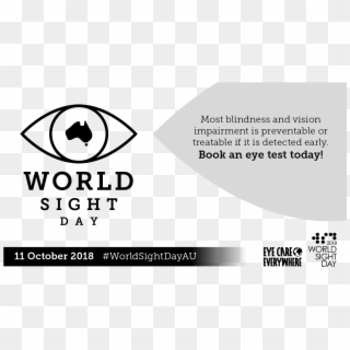 World Sight Day 2018 Twitter Tile Mono - Animal, HD Png Download