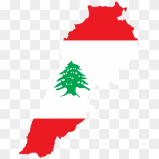 This Free Icons Png Design Of Lebanon Map Flag, Transparent Png