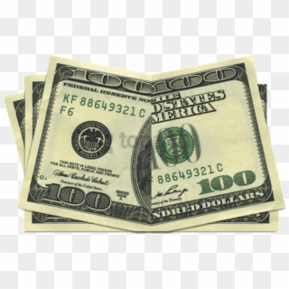 Free Png Download 100 Dollar Bill Png Images Background - 100 Dollar Bill Drop Cards, Transparent Png