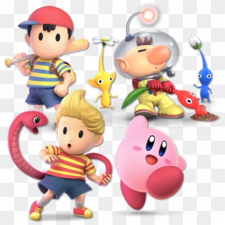 With, And Without Smash Ball Logo - Olimar Smash Bros Ultimate, HD Png Download