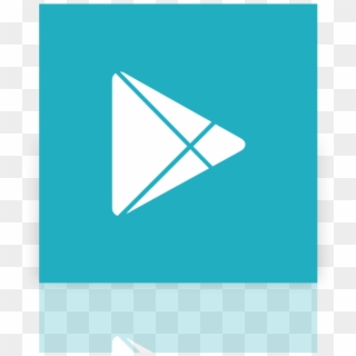 Google, Play Icon - Google Play Icon Png White, Transparent Png