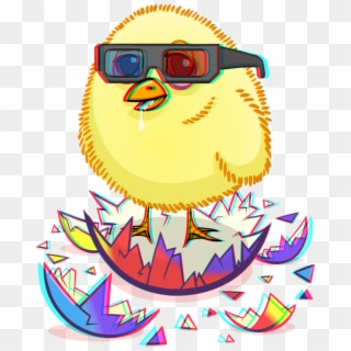 Psychedelic 3d Chick - Psychedelic 3d Png, Transparent Png