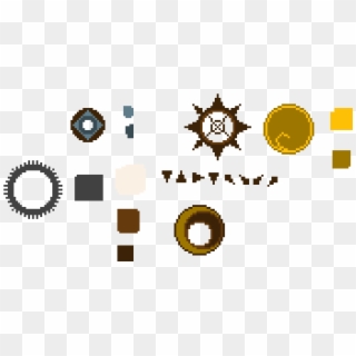 Steampunk Gears - Circle, HD Png Download