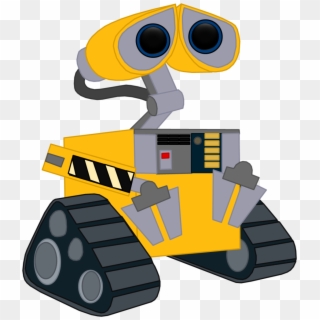 Wall-e Transparent Png - Wall E Robot Cartoon, Png Download