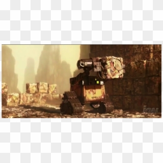 Wall-e Carries Garbage To Pile - Wall E Minecraft Meme, HD Png Download