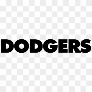 Dodgers Logo Black And White - Graphics, HD Png Download