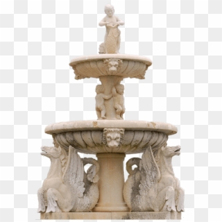 Ornate Fountain - Fountain Png, Transparent Png