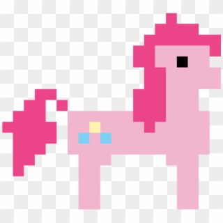 Pinkie Pie Hub 8 Bit Promo Vector By Skeptic Mousey-d4yxirm - Minecraft Wooden Pickaxe Png, Transparent Png