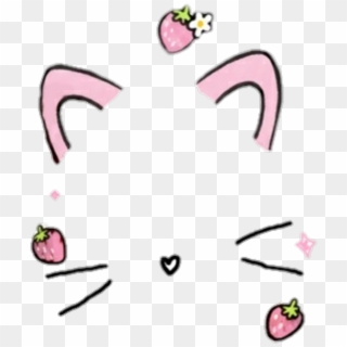 #neko #cat #pink #kawaii #pastel #png #sticker #neko - Png Cute Para Edits, Transparent Png