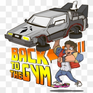 Back To The Future Car Clipart - Sport Utility Vehicle, HD Png Download