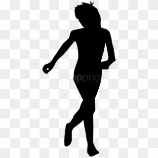 Free Png Man Running Silhouette Png Images Transparent - Silhouette Png Running, Png Download