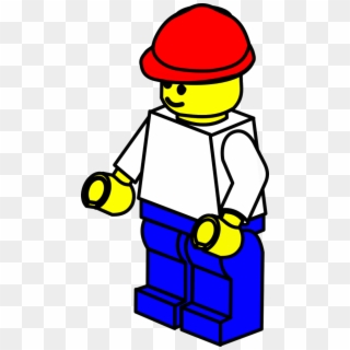Lego Construction Worker Png, Transparent Png