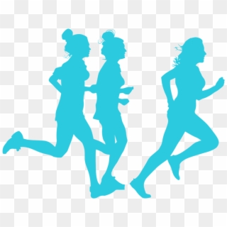 Runners 01 - Running Person Silhouette Transparent, HD Png Download