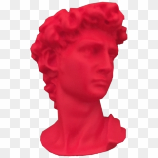 Collection Of Free Transparent Red Vaporwave Download - Bust, HD Png Download