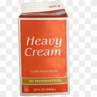 2 Cups Heavy Cream - Drink, HD Png Download